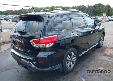 2017 Nissan Pathfinder Sl from USA, damaged, VIN 5N1DR2MM7HC687029